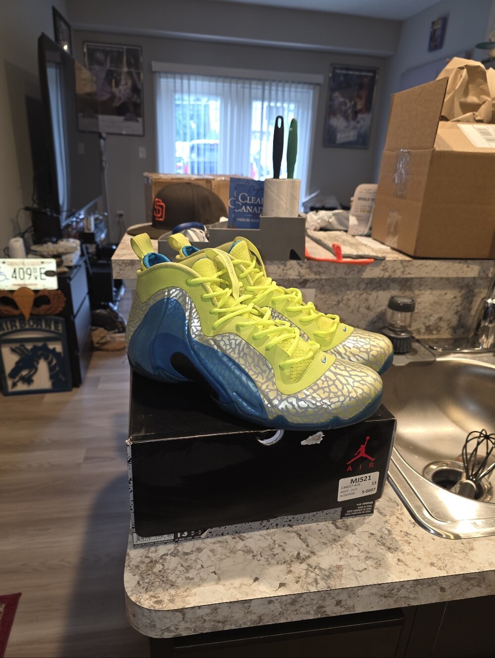 Nike Air Flightposite Exposed Mens Size 13